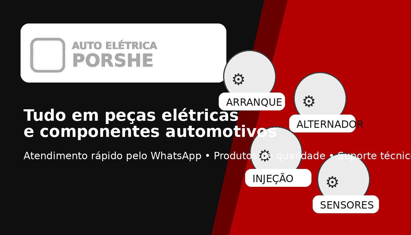 Peças elétricas automotivas Auto Elétrica Porshe